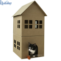 Odm &amp; Oem Customized Cardboard Cat Play House